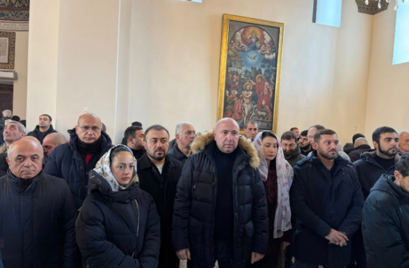 Մայր Աթոռ Սուրբ Էջմիածնում «Մայր Հայաստանը» մասնակցում է տարեվերջյան պատարագի